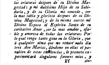 Andare in Paradiso con Tre Ave Maria