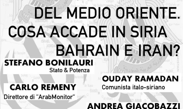 Radio Spada: 6/10 Conferenza a Modena/ COSA ACCADE IN SIRIA, BAHRAIN E IRAN?
