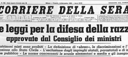 “Grosse responsabilità: dirigenti comunità ebraica impegnati a ingraziarsi fascismo più che in salvataggio ebrei”. Chi lo ha detto?