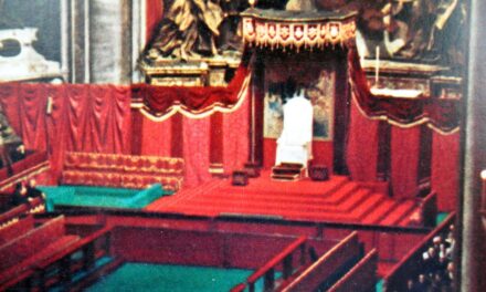 Riflessioni a braccio sulla Sede vacante