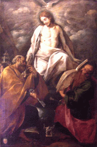 Cristo appare agli Apostoli Pietro e Paolo
