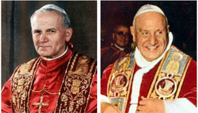 Giovanni Paolo II e Giovanni XXIII presto santi (8.12.2013)
