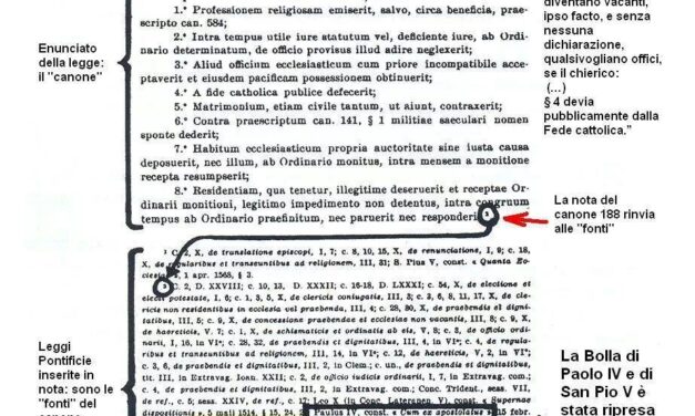 Il Rev. Paul Kramer considera pubblicamente la Sede vacante