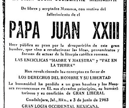 La Massoneria attraverso il Risorgimento, il Fascismo, la Repubblica e nella Gerarchia ecclesiale