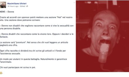 “AAA Assistente sessuale offresi, disinteressata, prezzi modici”