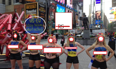 Anche le Femen per l’Ucraina. Contro Putin e dalla parte di Svoboda, Yatsenyuk, Klitschko.