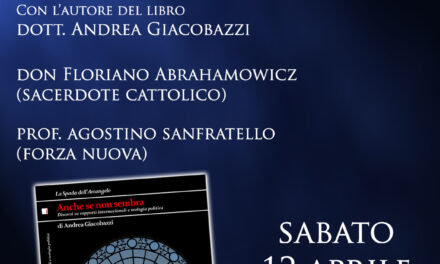 Don Floriano Abrahamowicz, Agostino Sanfratello e Andrea Giacobazzi a Verona il 12 aprile