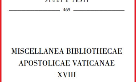 La Biblioteca Apostolica Vaticana pubblica il trattato illuministico-massonico di Francesco Longano