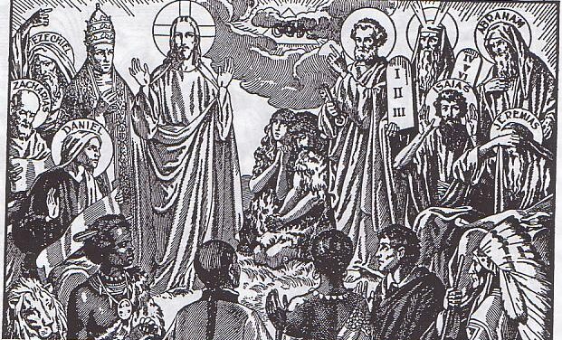 [IMMAGINE STUPENDA (2)] Cristo e Papa annunciati dai Profeti