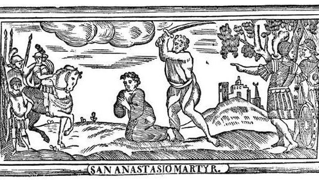 Sant’Anastasio (Patriarca d’Antiochia) mutilato e arso dagli ebrei