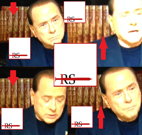 Esclusiva Radio Spada: Berlusconi parla in mezzo a libri massonici?