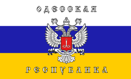 [IMMAGINI] Le bandiere e i simboli del “separatismo” in Ucraina