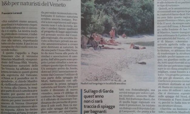 Bergoglio non condanna neanche i nudisti?