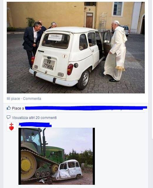 Bergoglio defeziona anche la processione del Corpus Domini