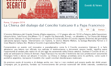 Roma 12 giugno 2014: il GOI racconta il CV2°