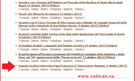 Vedo-non-vedo. Interviste che “a volte ritornano”