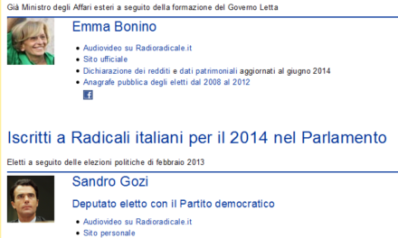 [DANILO QUINTO] Mamma… li radicali! E preghiere “per la pace”