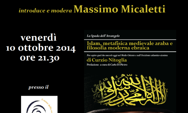 [EDIZIONI RADIO SPADA] 10 ottobre: don Curzio Nitoglia a Giulianova presenta il volume pubblicato con noi