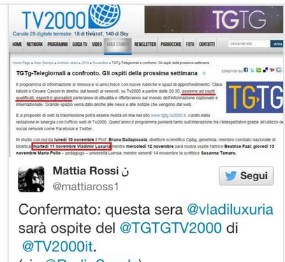 Radio Spada torna su Repubblica, per aver favorito la ‘fuga’ di Luxuria