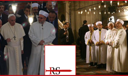 Bergoglio ecumenico nella Moschea Blu