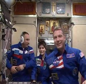 Samantha Cristoforetti è nella Stazione spaziale