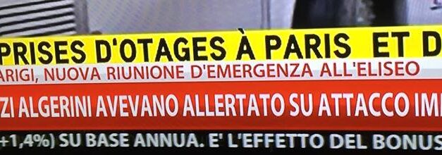 Fonti ufficiali: Francia avvertita da servizi algerini su rischio attentati 24h prima