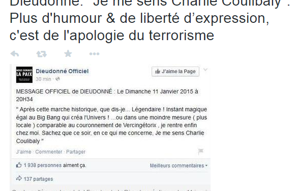 Non si poteva scherzare su tutto? Perché hanno appena censurato Dieudonné?