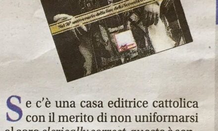 [EDIZIONI RADIO SPADA] Su Il Giornale, Mattia Rossi recensisce ‘L’opposizione magisteriale a fascismo, nazionalsocialismo, liberalismo e comunismo’