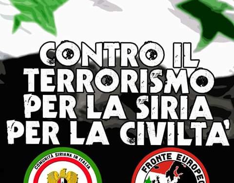 Comitato Italia-Siria – Comunicato