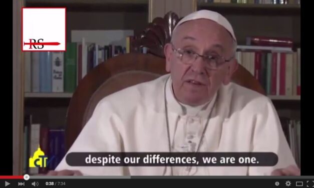 [VIDEO] Bergoglio: Sento di dire un’eresia ma la dico lo stesso
