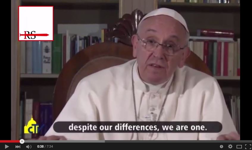 [VIDEO] Bergoglio: Sento di dire un’eresia ma la dico lo stesso