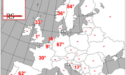 [DA VEDERE] Una mappa della ‘colonizzazione’ islamica nel continente europeo