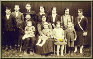 Bella famiglia di Zambla alta