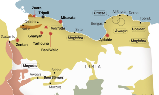 [LIBIA] Alcune mappe per saperne di più