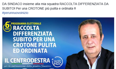 Il Popolo della Famiglia e il sistema dei partiti: anche a Crotone si allea con ‘vecchia politica’
