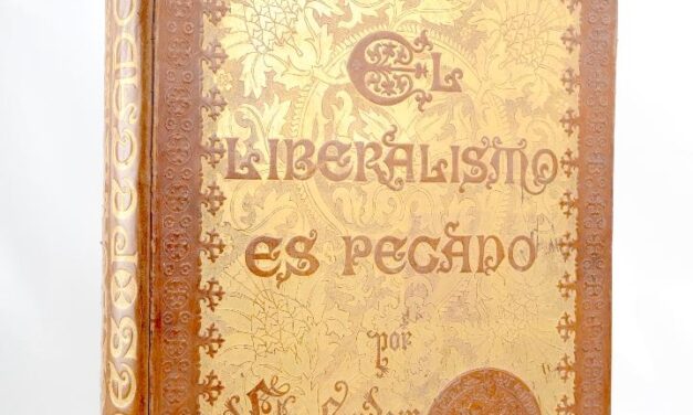 El Liberalismo es pecado. Aspettando la novità libraria RS di settembre