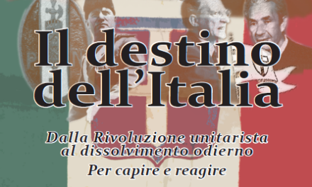 [NOVITA’] Ottobre, arrivano “Il destino dell’Italia” di M. Viglione e “Zingari” di R. Gatto