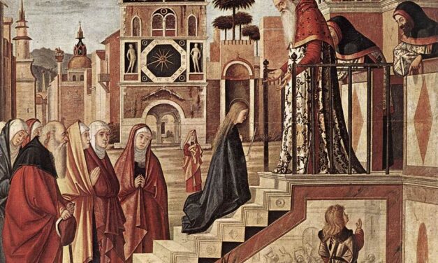 Maria si presenta al Tempio e così pure alle nostre anime