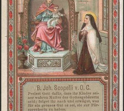 Una beata – profetica e dimenticata – di cui la Chiesa di oggi ha tremendamente bisogno: Giovanna Scopelli (1428-1491)