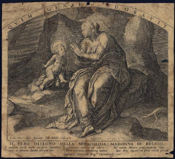 Il vero disegno della miracolosa Madonna di Reggio.