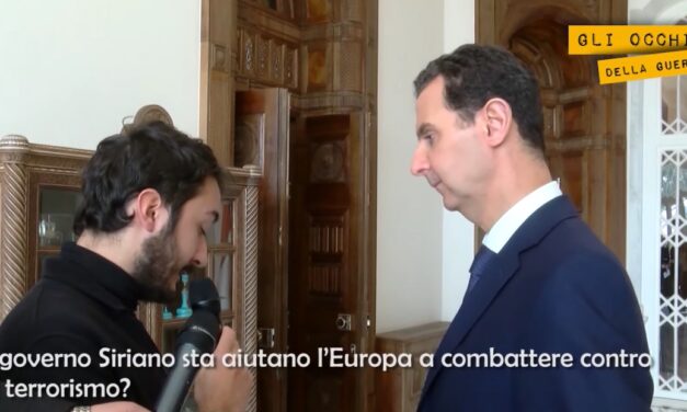 Assad: “L’Europa aiuta i terroristi”