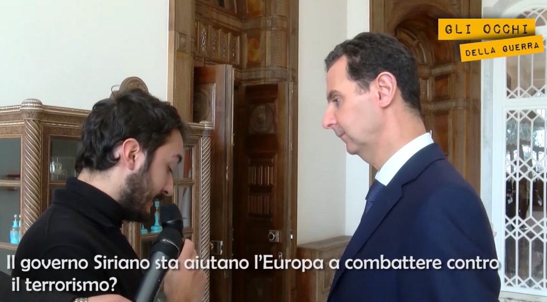 Assad: “L’Europa aiuta i terroristi”
