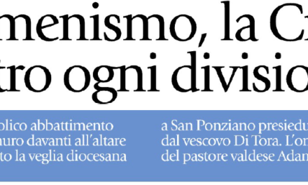 Ecumenismo, quante bestemmie in tuo nome…