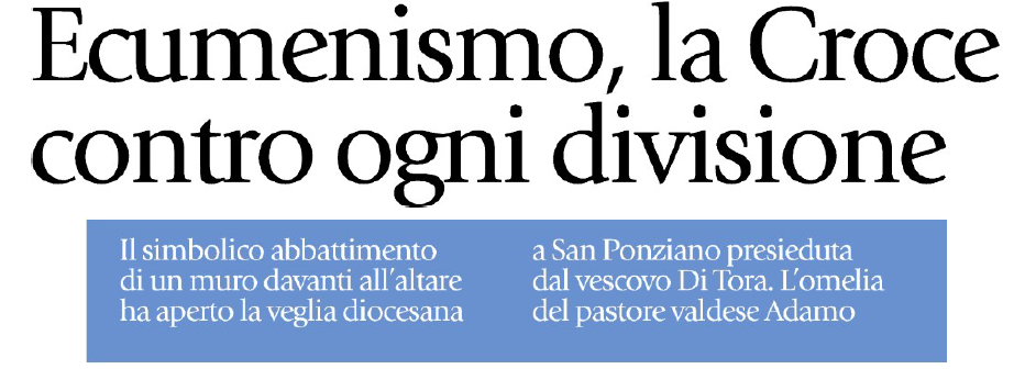 Ecumenismo, quante bestemmie in tuo nome…