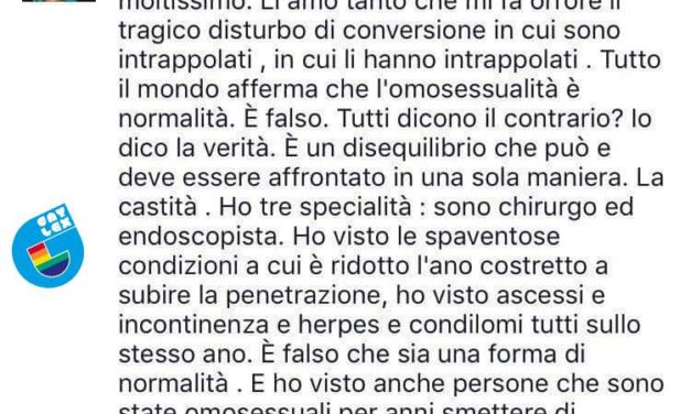 L’indignazione di Sodoma per la testimonianza di Silvana De Mari