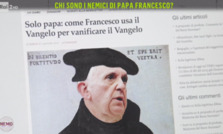 Radio Spada ripresa dalla trasmissione ‘Nemo’ di RAI2 tra i ‘nemici di Papa Francesco’