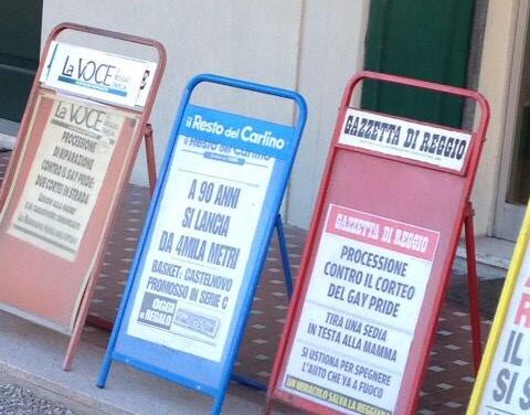 Repubblica, Carlino, Gazzetta, Voce, testate web e blogosfera cattolica si scatenano: la Processione di riparazione al gay pride è un evento