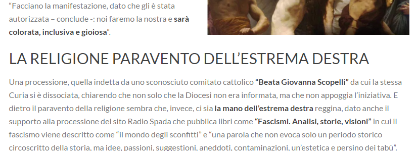 Improvvisazione e qualunquismo. La clamorosa gaffe di GayPost nell’attacco a Radio Spada