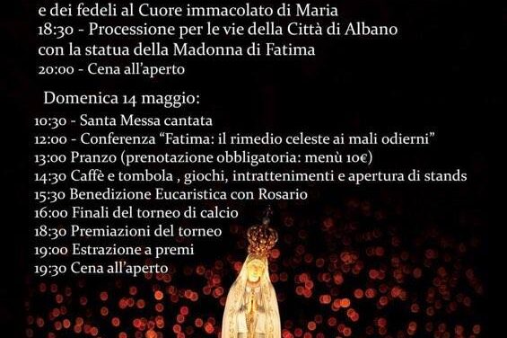[FSSPX] Centenario delle apparizioni di Fatima al priorato di Albano