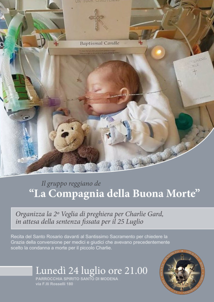 charlie gard veglia preghiera modena